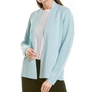 Eileen Fisher Silk Open Front Cardigan